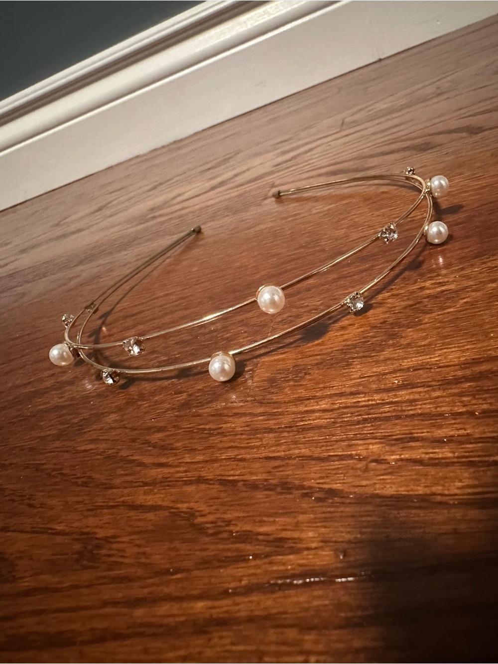 Anthropologie DOUBLE STRAND EMBELLISHED HEADBAND